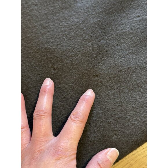 Alorna‎ by Forstmann Long Brown Wool Coat Button Up Made In USA Petite Measured - Picture 15 of 16